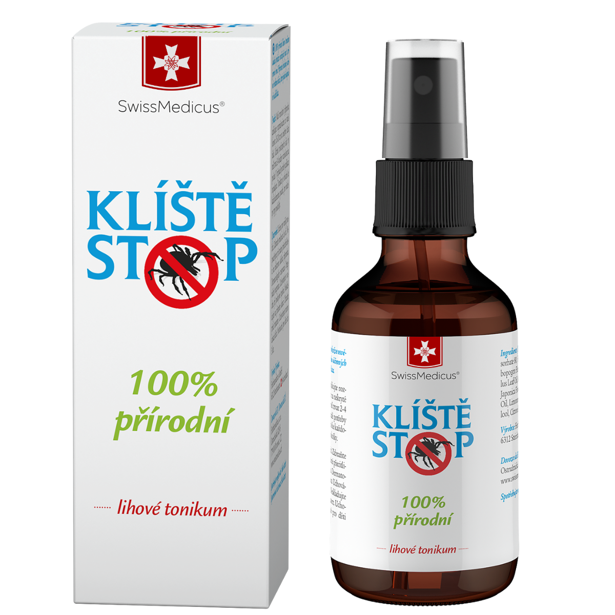 Swissmedicus KlíštěStop 100ml lihové tonikum