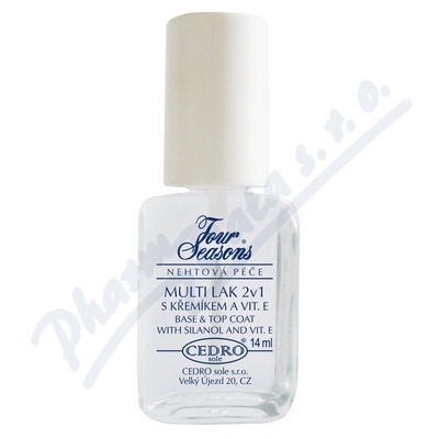 Levně Four Seasons multi lak 2v1 s křemíkem a vit.E 14ml