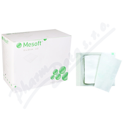 Levně Komprese Mesoft sterilní 10x20cm 24x5ks