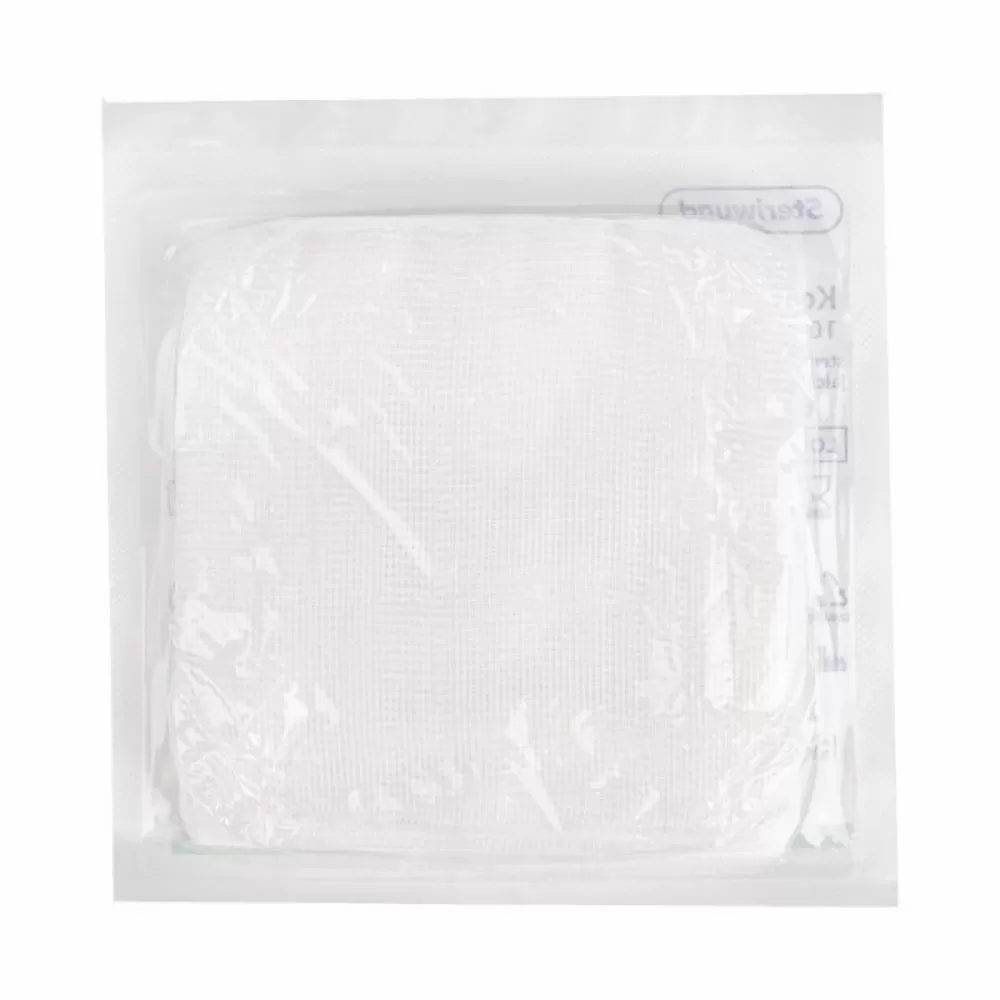 Gáza hydrofilní kompres sterilní 7.5x7.5cm/5ks Steriwund