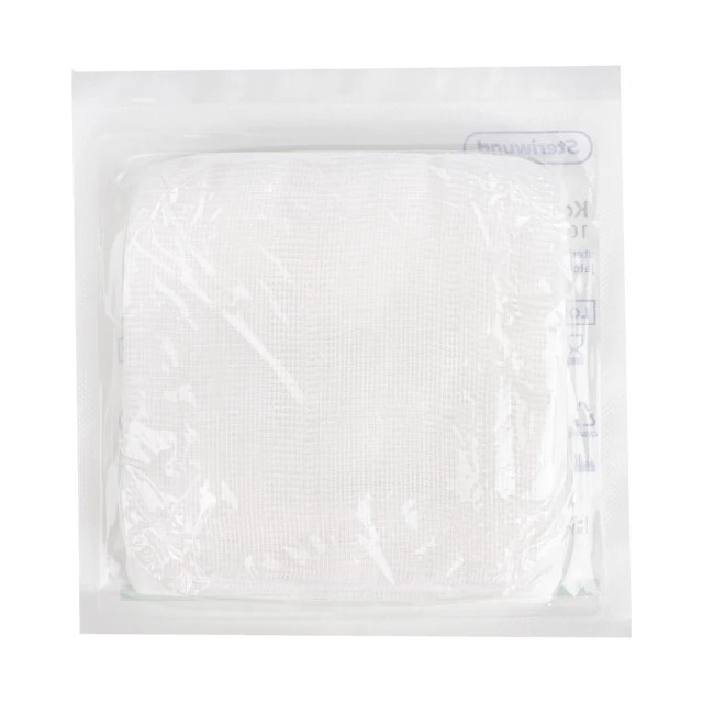 Gáza hydrofilní kompres sterilní 5x5cm/5ks Steriwund