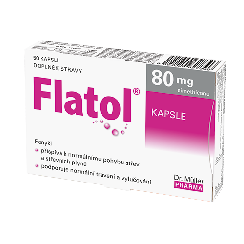Flatol 80mg 50 kapslí Dr.Müller