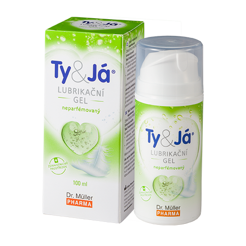 Lubrikační gel Ty&Já neparfemovaný 100ml Dr.Müller
