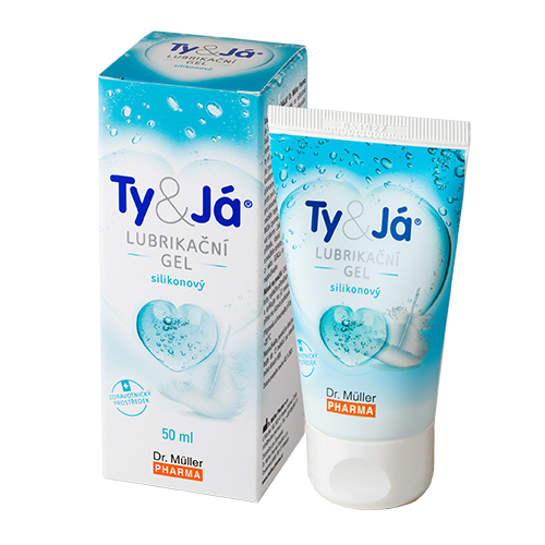 Lubrikační gel Ty&Já silikonový 50ml Dr.Müller