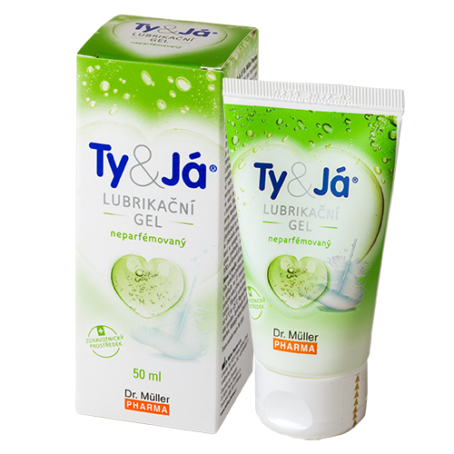 Lubrikační gel Ty&Já neparfemovaný 50ml Dr.Müller