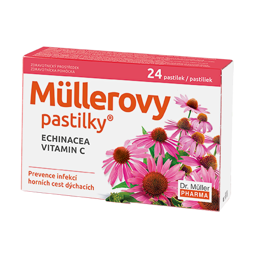 Müllerovy pastilky s echinaceou 24ks ZP