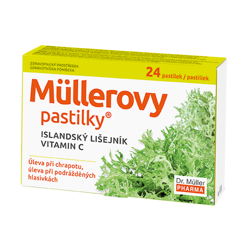 Müllerovy pastilky s islandským lišejníkem 24ks ZP