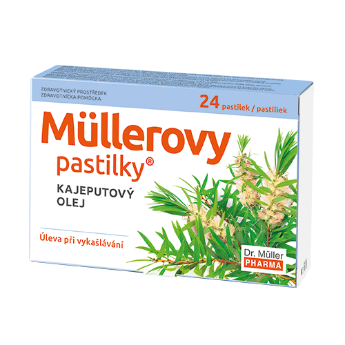 Müllerovy pastilky s kajeputovým olejem 24ks ZP