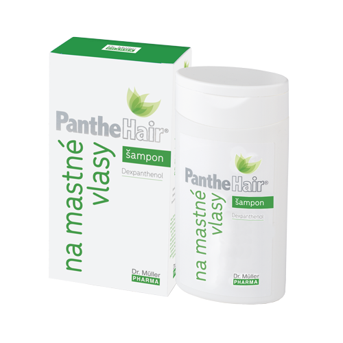 Panthehair šampon mastné vlasy NEW 200ml Dr.Müller