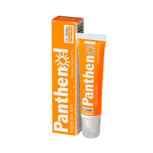 Panthenol krém na rty 7% 10ml Dr.Müller