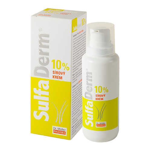 SulfaDerm sírový krém 10% 200ml Dr.Müller