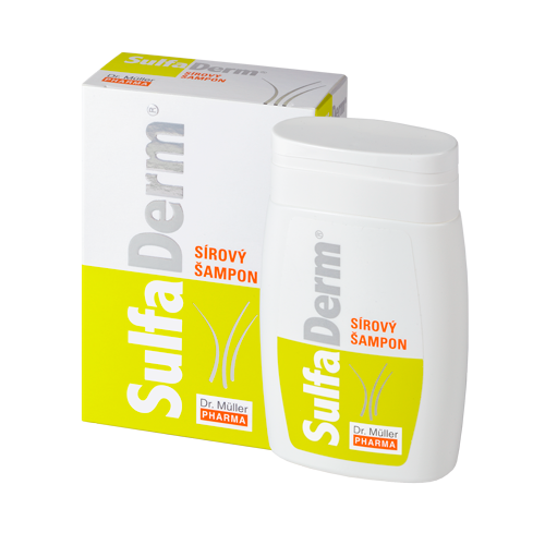 SulfaDerm sírový šampon NEW 100ml Dr.Müller