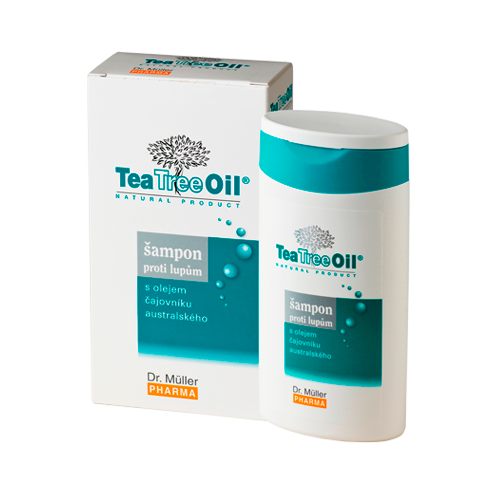 Tea Tree Oil šampon proti lupům 200ml Dr.Müller