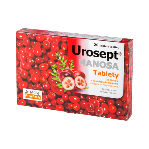 Urosept MANOSA tbl.20 Dr.Müller