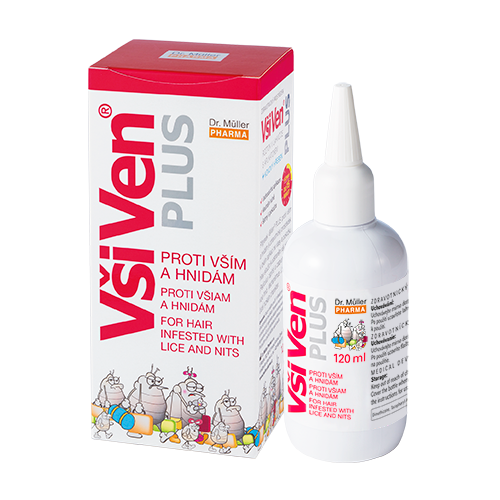 Všiven PLUS proti vším a hnidám 120ml