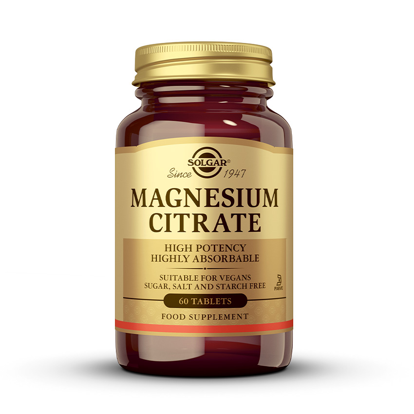 Solgar Magnesium Citrát 200 mg 60 tablet