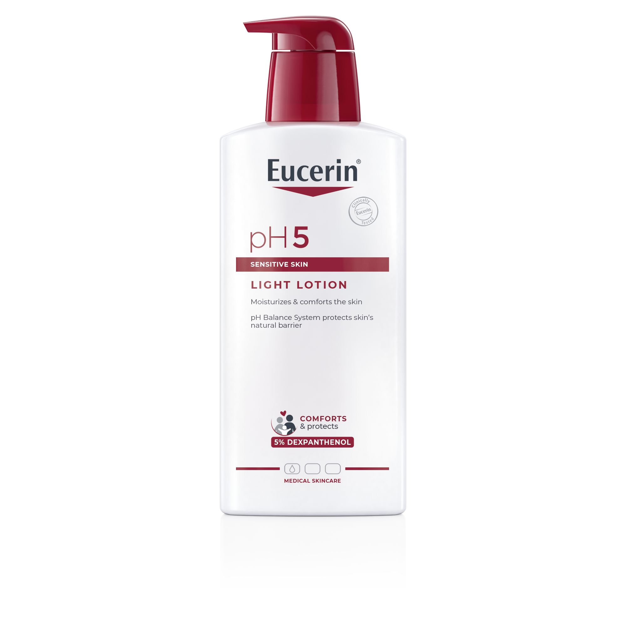 EUCERIN pH5 tělové mléko lehká textura 400ml
