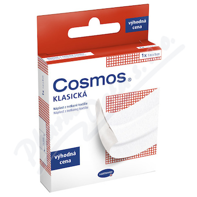 Levně COSMOS náplast Klasická z netkané textilie 1mx8cm