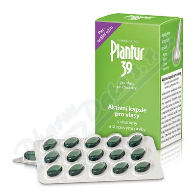Levně Plantur39 Aktivní kapsle pro vlasy cps.60