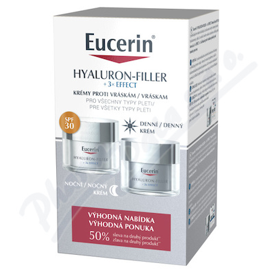 Levně EUCERIN HYALURON-FILLER+3xEF.den+noc.kr.2x50ml2023