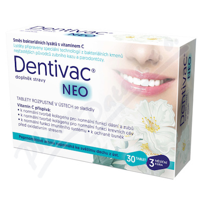 Levně Dentivac NEO rozpustné v ústech se sladidly tbl.30
