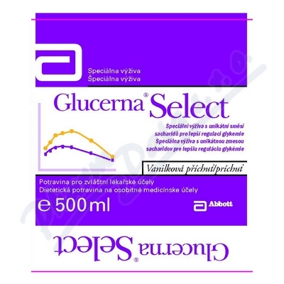 Glucerna Select vanilková příchuť por.sol.1x500ml koupíte na MojeLékárna.cz