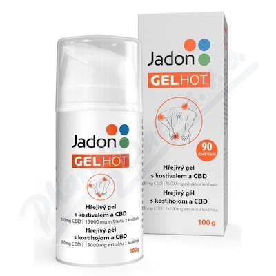 Levně Jadon GEL HOT hřejivý gel s kostivalem a CBD 100g