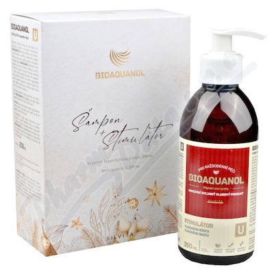 Levně Bioquanol Šampon+Stimul.2x250ml vánoční 2022