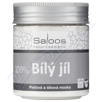 Levně Saloos Bílý jíl 100% BIO 100g