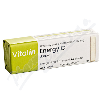 Levně Vitalin Energy C Jablko tbl.14