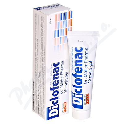 Levně Diclofenac Dr.Müller Pharma 10mg/g gel 60g