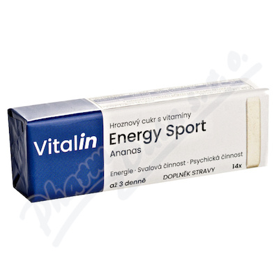 Levně Vitalin Energy Sport Ananas tbl.14