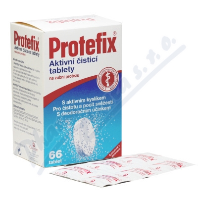 Levně Protefix Aktivní čistící tab.na zub.protézu tbl.66