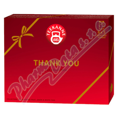 Levně TEEKANNE Thank you tea collection 6x5ks