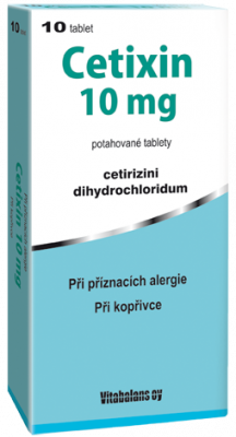 Levně Cetixin 10mg 10 tablet