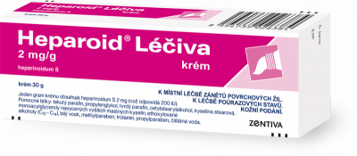 Levně Heparoid Léčiva drm.crm.1x30g