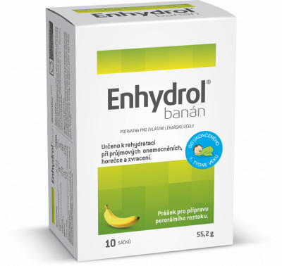 Levně Enhydrol banán 10 sáčků
