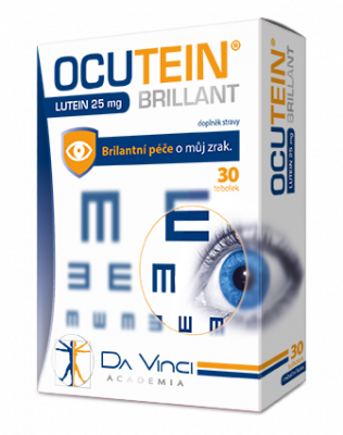 Levně Ocutein Brillant Lutein 25mgDaVinci 30tob.