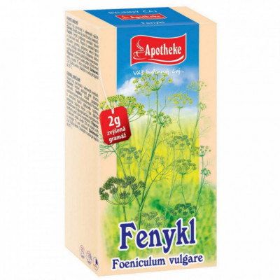 Levně Apotheke Fenykl obecný čaj 20x2g