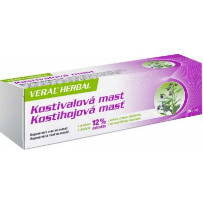 Levně Herbacos Veral HERBAL kostivalová mast 100ml