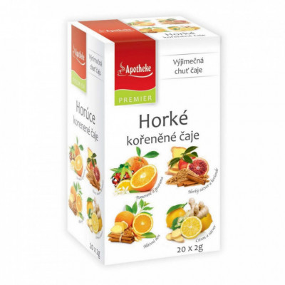 Levně Apotheke Horké kořeněné čaje 4v1 20x2g