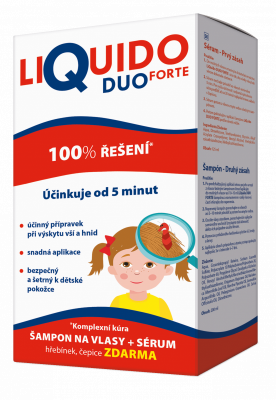 Levně LiQuido DUO Forte šampon na vši 200ml + sérum