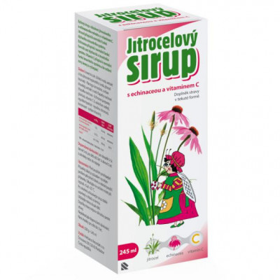 Levně Herbacos Jitrocelový sirup s Echinac.a vit.C 320g