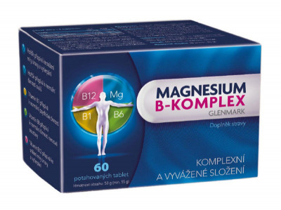 Levně Magnesium B-komplex Glenmark tbl.60
