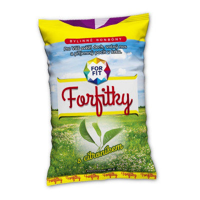 Levně Forfitky s citroníkem 30g bylinné bonbóny