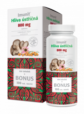 Levně Hlíva ústř.800mg s rakyt. a echin. Imunit 100+100