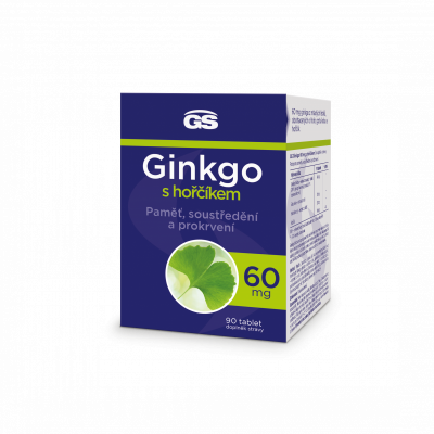 Levně GS Ginkgo 60 Premium tbl.60+30