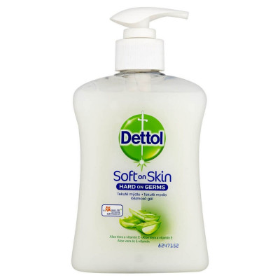 Levně DETTOL Tekuté mýdlo Jemná aloe a vit.E 250ml