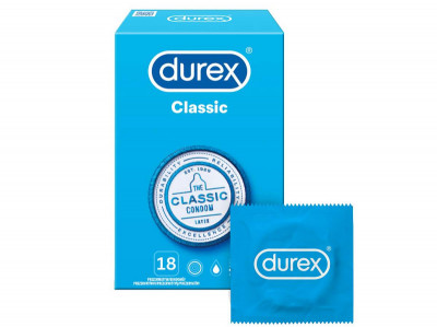 Levně Prezervativ DUREX Classic 18ks