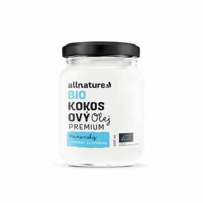 Levně Allnature Kokosový olej panenský BIO 500ml